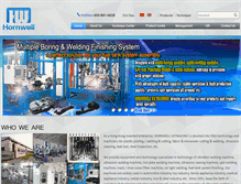 Tablet Screenshot of hornwelltech.com